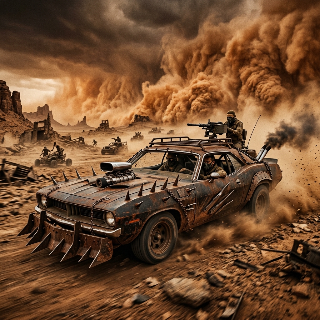 疯狂的麦克斯废土风战车 废土末日 (Mad Max Wasteland)